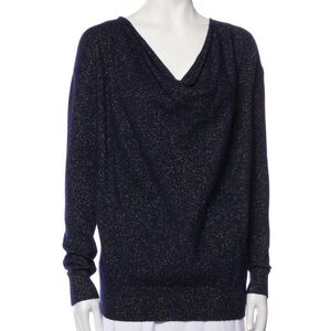 100% Cashmere cowl neck sweater